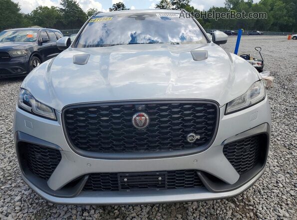 SADCZ2EE7MA688828 2021 JAGUAR F-PACE Серебряный Вид спереди