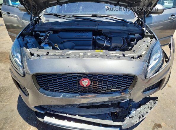 SADF12FX0L1Z85037 2020 JAGUAR E-PACE Gray Vista del compartimento del motor