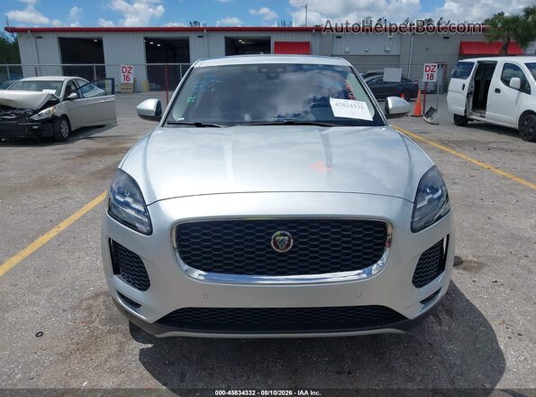 SADFJ2FX1J1Z04771 2018 JAGUAR E-PACE Silver ხელსაწყოთა პანელის ხედი