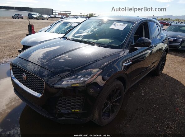 SADFJ2FX7K1Z42510 2019 JAGUAR E-PACE Black Front view