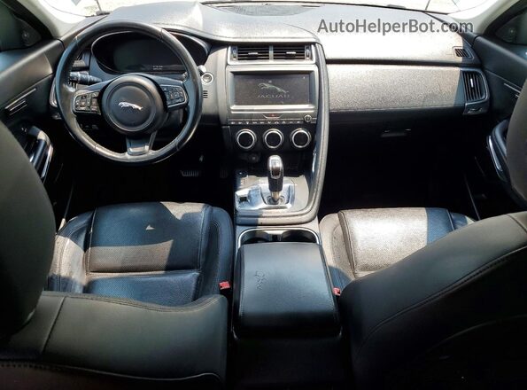 SADFP2FX4J1Z30800 2018 JAGUAR E-PACE Gray წინა პანელის ხედი