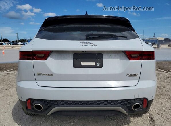 SADFP2FX5K1Z45033 2019 JAGUAR E-PACE Белый Вид сзади
