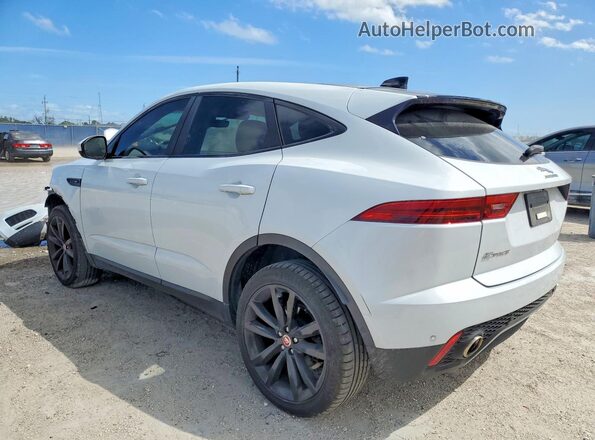 SADFP2FX5K1Z45033 2019 JAGUAR E-PACE Белый Задняя левая четверть