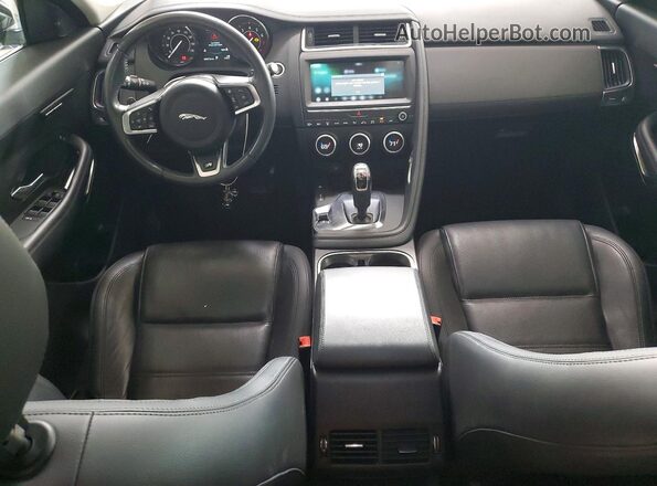 SADFP2FX7L1Z77161 2020 JAGUAR E-PACE Белый Вид панели приборов