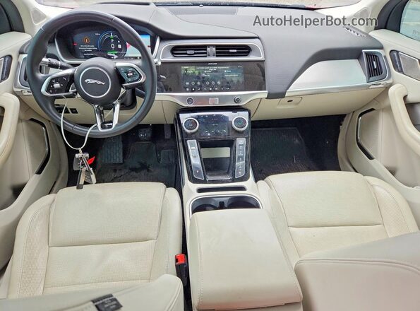 SADHD2S16L1F79493 2020 JAGUAR I-PACE Red წინა პანელის ხედი