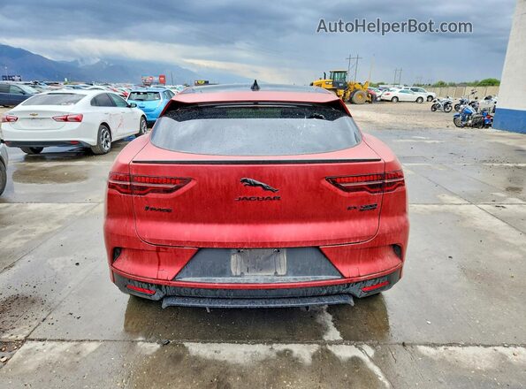 SADHD2S16L1F79493 2020 JAGUAR I-PACE Red უკანა ხედი