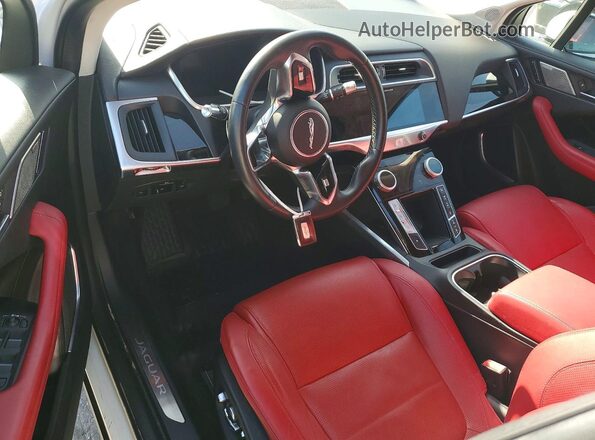 SADHD2S17L1F78997 2020 JAGUAR I-PACE White Вид панелі приладів