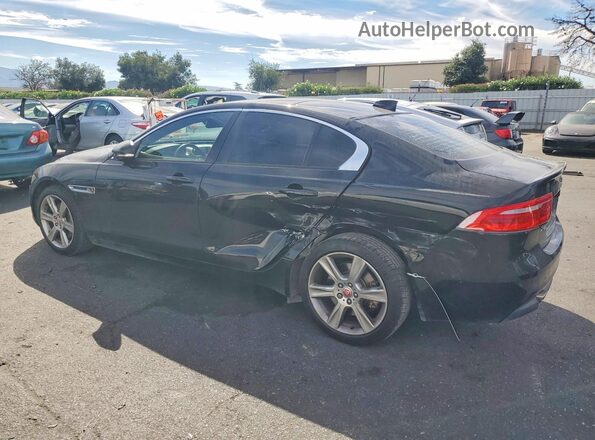 SAJAD4BG0HA968133 2017 JAGUAR XF Black Задня ліва чверть