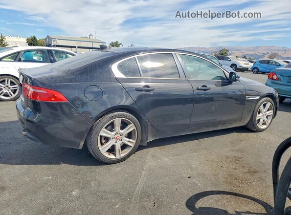 SAJAD4BG0HA968133 2017 JAGUAR XF Black Задня права чверть