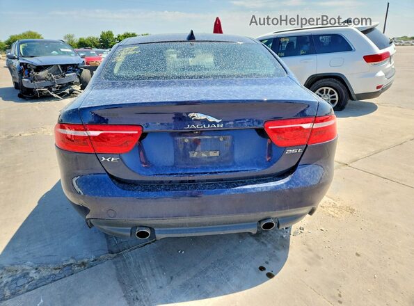 SAJAD4BG3HA973536 2017 JAGUAR XF Blue Vista trasera