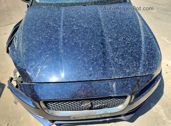 SAJAD4BG3HA973536 2017 JAGUAR XF Blue Vista interior trasera
