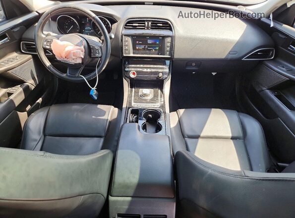 SAJAD4BG3HA973536 2017 JAGUAR XF Blue Vista del salpicadero
