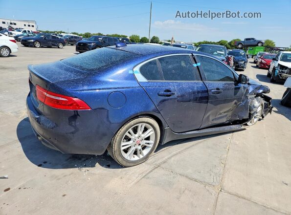 SAJAD4BG3HA973536 2017 JAGUAR XF Blue Trasero derecho