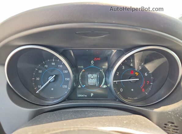 SAJAD4BG3HA973536 2017 JAGUAR XF Blue Vista del cuadro de instrumentos