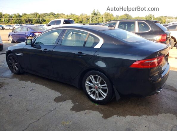 SAJAD4BN8HA952227 2017 JAGUAR XF Black Tył lewy
