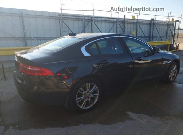 SAJAD4BN8HA952227 2017 JAGUAR XF Black Tył prawy