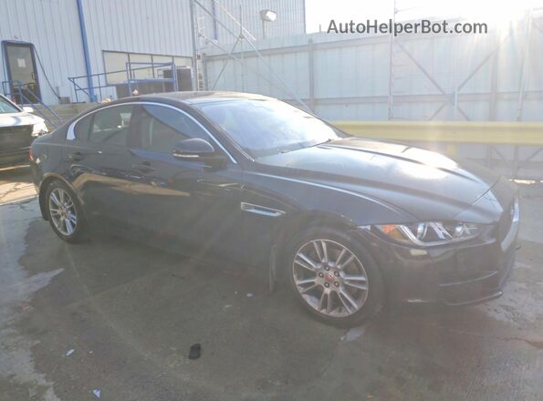 SAJAD4BN8HA952227 2017 JAGUAR XF Black Przód prawy