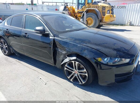 SAJAD4BV1HCP11467 2017 JAGUAR XF Black Vista frontal