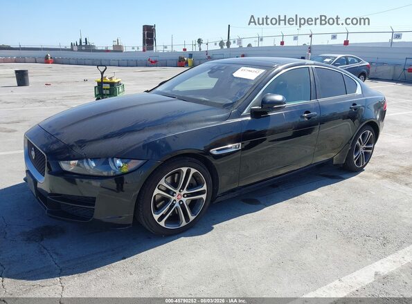 SAJAD4BV1HCP11467 2017 JAGUAR XF Black Vista tres cuartos delantera izquierda