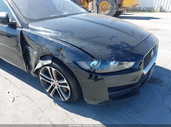 SAJAD4BV1HCP11467 2017 JAGUAR XF Black 