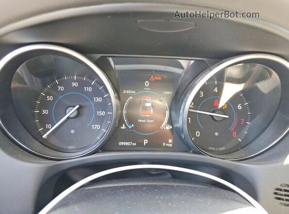 SAJAD4BV3HA954838 2017 JAGUAR XF Silver Вид щитка приладів