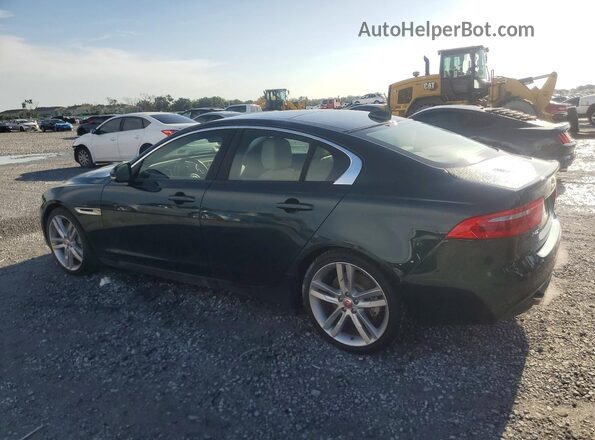 SAJAD4BV3HA972188 2017 JAGUAR XF Green Tył prawy