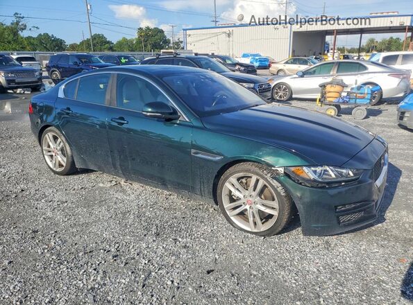 SAJAD4BV3HA972188 2017 JAGUAR XF Green Widok z przodu