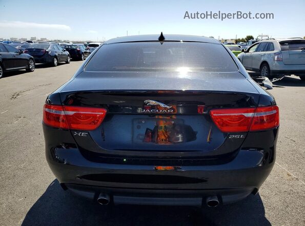 SAJAD4FX2JCP36458 2018 JAGUAR XF Black Vista trasera
