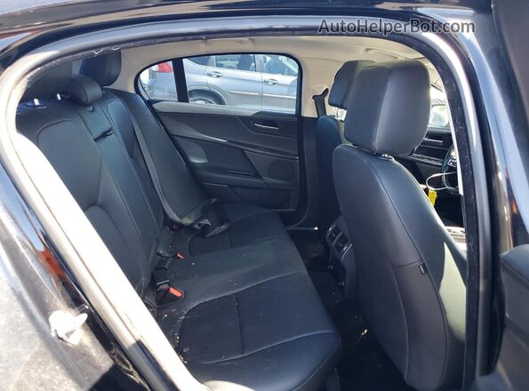 SAJAD4FX2JCP36458 2018 JAGUAR XF Black Vista de los asientos traseros
