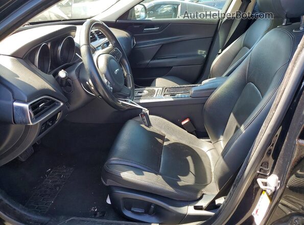 SAJAD4FX2JCP36458 2018 JAGUAR XF Black Vista interior delantera