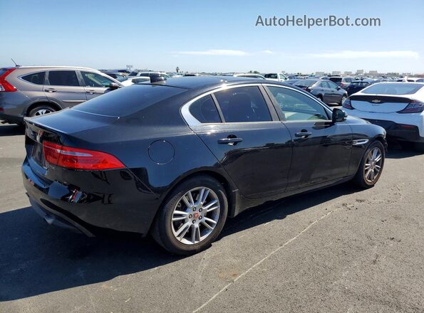 SAJAD4FX2JCP36458 2018 JAGUAR XF Black Trasero derecho