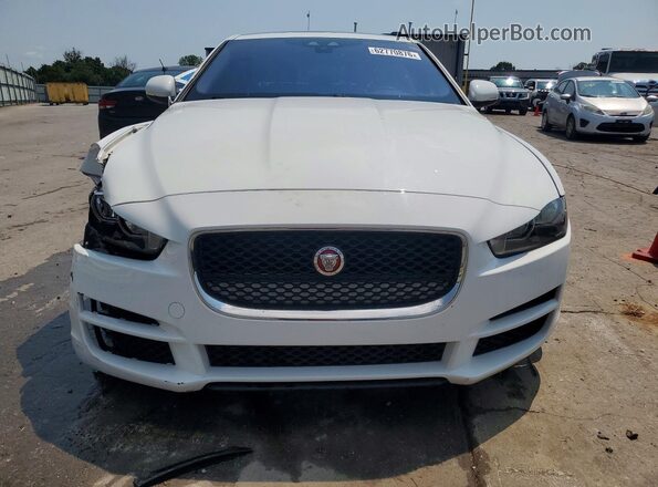 SAJAD4FX4JCP25543 2018 JAGUAR XF White Vista frontal