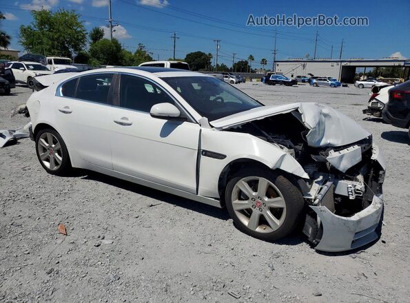 SAJAD4FX7KCP47943 2019 JAGUAR XF White Przód prawy