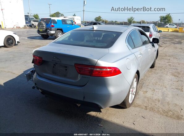 SAJAD4FX8JCP25318 2018 JAGUAR XF Silver Trasero derecho