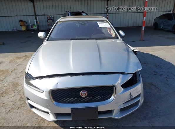 SAJAD4FX8JCP25318 2018 JAGUAR XF Silver Vista del cuadro de instrumentos