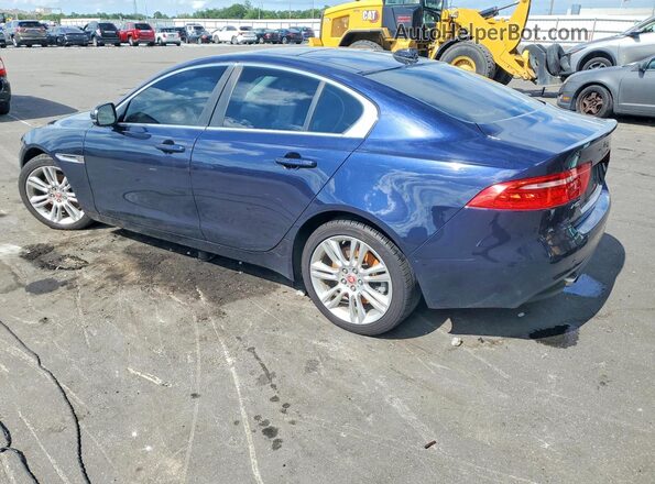 SAJAD4FX9KCP52190 2019 JAGUAR XF Blue უკანა მარცხენა