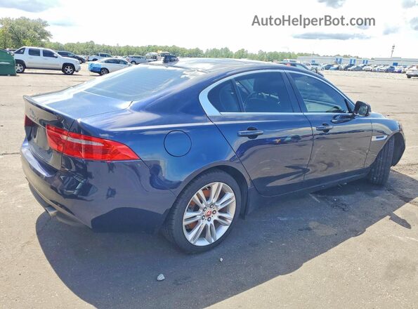 SAJAD4FX9KCP52190 2019 JAGUAR XF Blue უკანა მარჯვენა