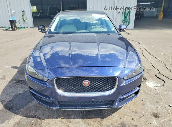 SAJAD4FX9KCP52190 2019 JAGUAR XF Blue წინა ხედი