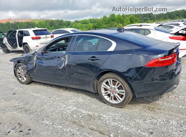 SAJAD4FXXJCP31685 2018 JAGUAR XF Black Trasero izquierdo