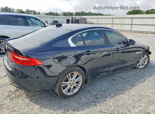 SAJAD4FXXJCP31685 2018 JAGUAR XF Black Trasero derecho