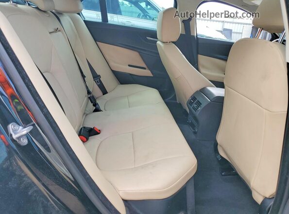 SAJAD4FXXJCP31685 2018 JAGUAR XF Black Vista de los asientos traseros