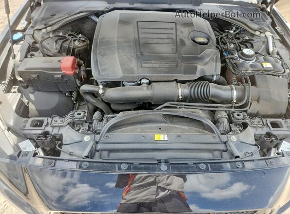SAJAD4GX8KCP49070 2019 JAGUAR XF Черный Вид задней части салона