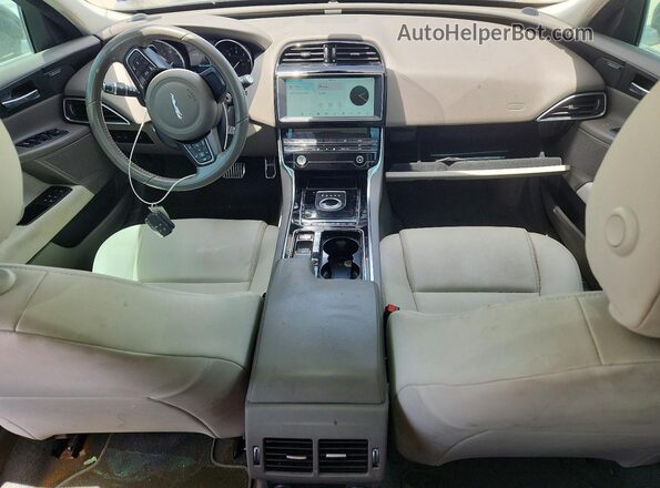 SAJAD4GX8KCP49070 2019 JAGUAR XF Черный Вид панели приборов