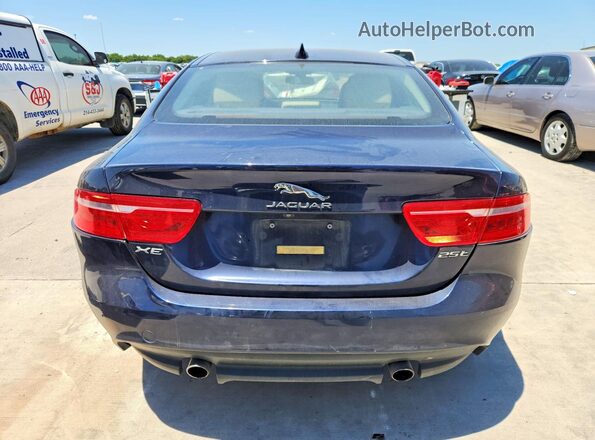 SAJAE4BG7HA968787 2017 JAGUAR XF Blue Vista trasera