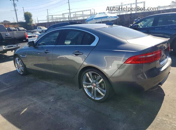 SAJAE4BV4HA962251 2017 JAGUAR XF Gray Trasero izquierdo