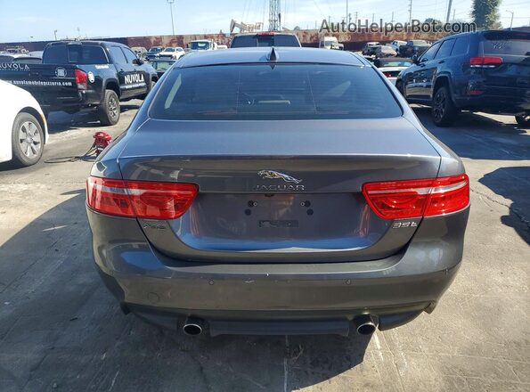 SAJAE4BV4HA962251 2017 JAGUAR XF Gray Vista trasera