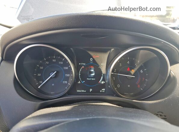 SAJAE4BV4HA962251 2017 JAGUAR XF Gray Vista del cuadro de instrumentos