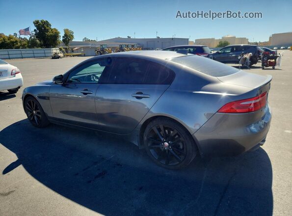 SAJAE4BV6HA957164 2017 JAGUAR XF Серый Задняя левая четверть