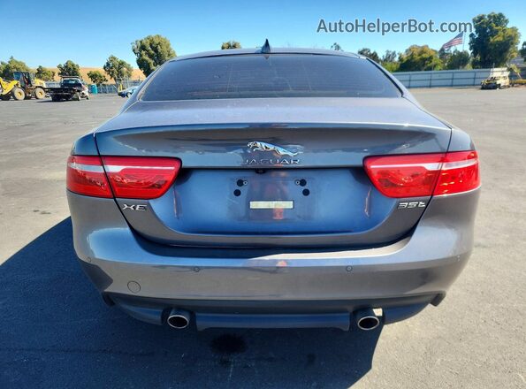 SAJAE4BV6HA957164 2017 JAGUAR XF Серый Вид сзади