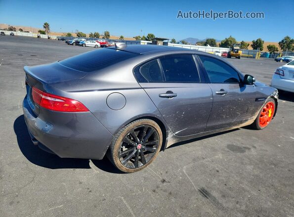 SAJAE4BV6HA957164 2017 JAGUAR XF Серый Задняя правая четверть